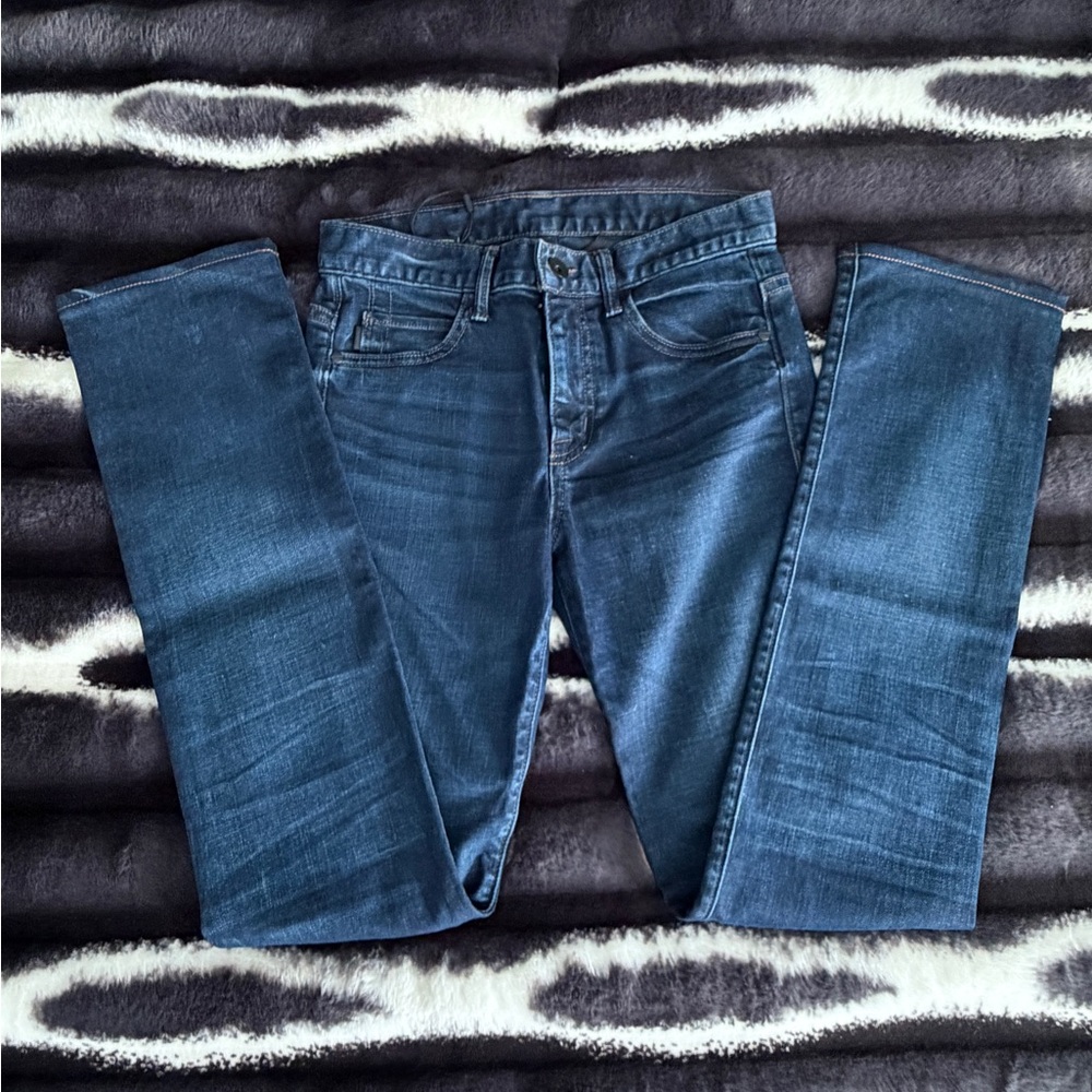 Helmut Lang Dark Blue Denim Jeans